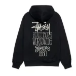 Felpa Con Cappuccio Stussy Nera