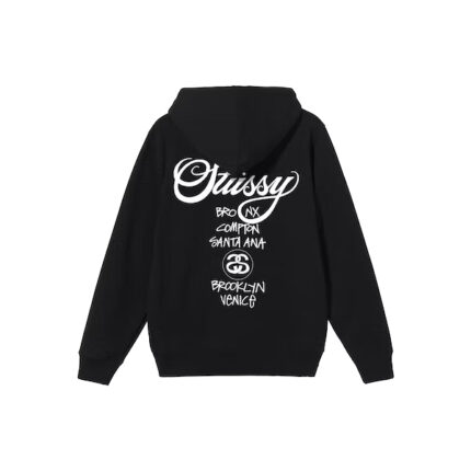 Felpa Stussy Nera Donna