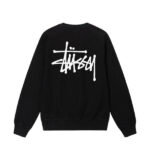 Sweatshirt Stussy Nera Streetwear